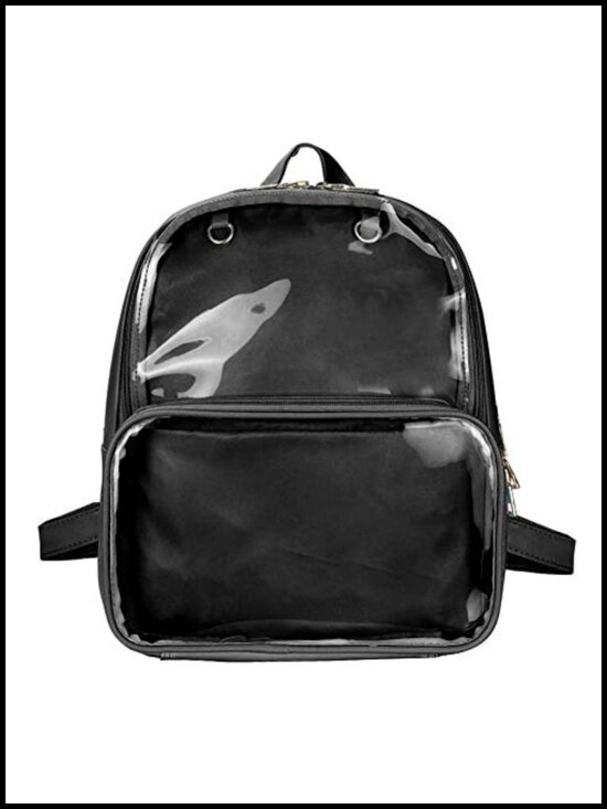 Ita Bag Backpack Double Window PU Leather with Insert Kawaii Anime Expo main image 5